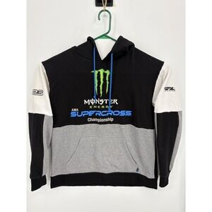 Monster Energy AMA Supercross Championship Hoodie Men's XL Racing Biking, NEW